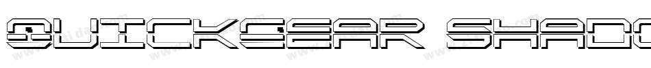 QuickGear Shadow字体转换